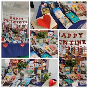 collage showing valentines' day photos